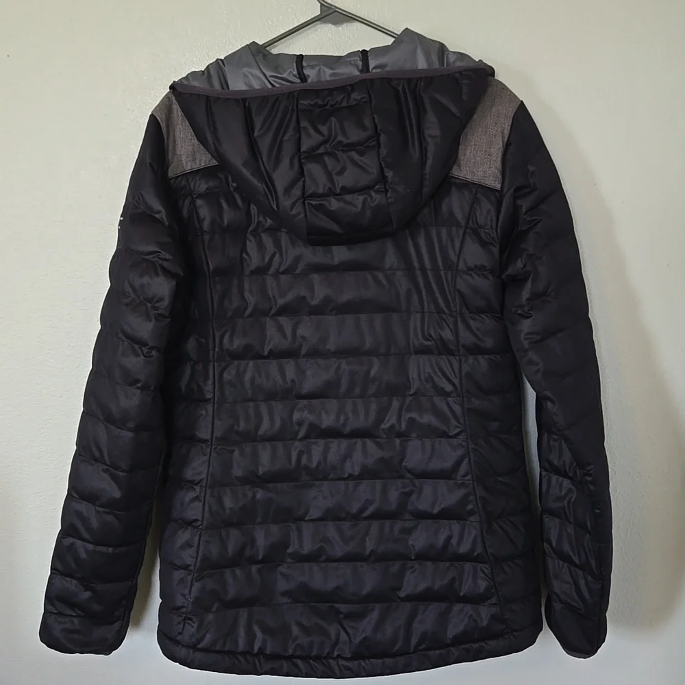 Sync Black Puffer Coat Size Large